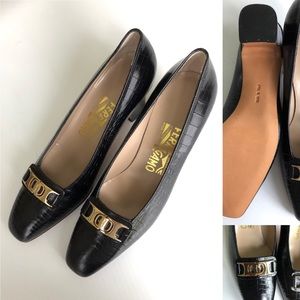 🎄Price Drop🎄FERRAGAMO Leather Shoe NWOB